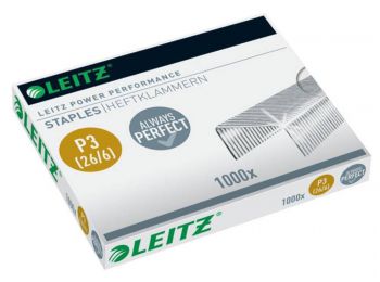 Tűzőkapocs, 26/6, LEITZ P3 (E55720000)