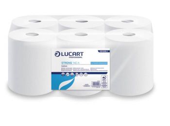 Kéztörlő, tekercses, 2 rétegű, LUCART, Strong 140 A, fe