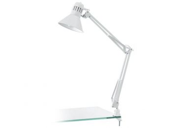 Asztali lámpa, 40 W, EGLO Firmo, fehér (VLFIRW)