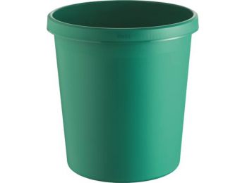 Papírkosár, 18 liter, HELIT, zöld (INH6105852)