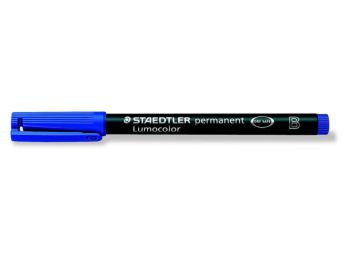 Alkoholos marker, OHP, 1-2,5 mm, STAEDTLER Lumocolor 314 B, kék (TS3143)