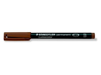 Alkoholos marker, OHP, 1-2,5 mm, STAEDTLER Lumocolor 314 B, 