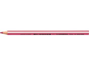 Színes ceruza, háromszögletű, vastag, STABILO Trio, rózsaszín (TST203R)