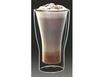 Latte macchiatos pohár, duplafalú üveg, 34cl, 2db-os szett, Thermo (KHPU142)