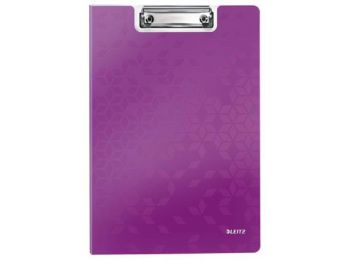 Felírótábla, fedeles, A4, LEITZ Wow, lila (E41990062)