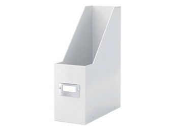 Iratpapucs, PP/karton, 95 mm, LEITZ Click&Store, fehér (E60