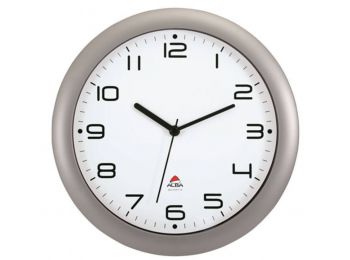 Falióra, 30 cm, ALBA Hornew, ezüst (BHORNEWE)