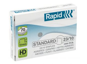 Tűzőkapocs, 23/10, horganyzott, RAPID Standard (E24869300)