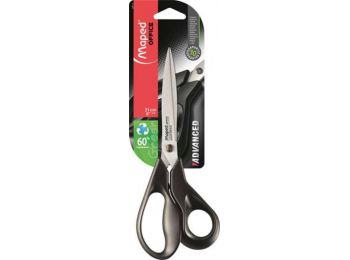 Olló, irodai, 21 cm, MAPED Advanced Green (IMA499110)