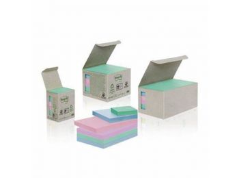 Öntapadó jegyzettömb, 76x76 mm, 6x100 lap,