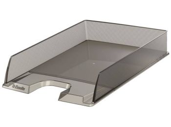 Irattálca, műanyag, ESSELTE Europost, füstszínű (E62360