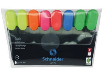 Szövegkiemelő készlet, 1-5 mm, SCHNEIDER Job 150, 6+2 sz�