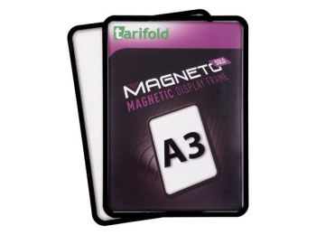 Mágneses keret, A3, TARIFOLD Magneto Solo, fekete (TF195067)