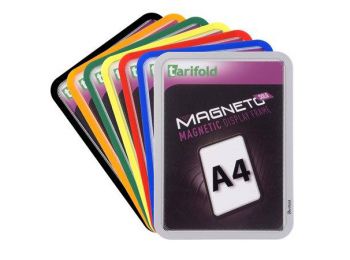 Mágneses keret, A4, TARIFOLD Magneto Solo, kék (TF195031)