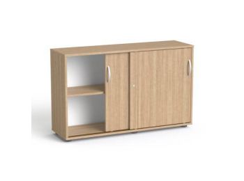 Szekrény,  2 rendező magas, tolóajtós, polcos,  MAYAH Fr