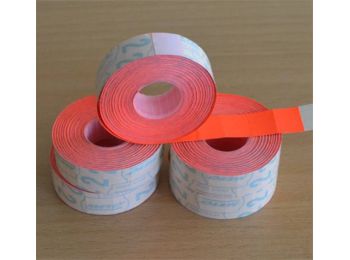 Árazógépszalag, 19x16 mm, METO, piros (ISMKP)