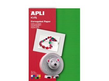 Hullámkarton papír, 297x210 mm, 10 ív, APLI, vegyes szín