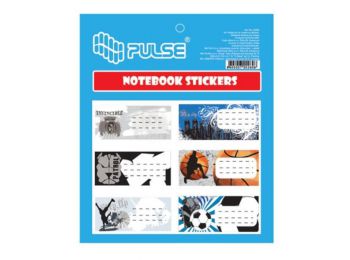 Füzetcímke, 30 db, PULSE, Boys (PLS220260)