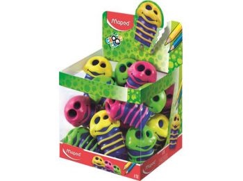 Hegyező display, kétlyukú, tartályos, MAPED Croc Croc, k