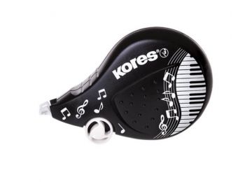 Hibajavító roller, 4,2 mm x 8 m, KORES Scooter Black&White