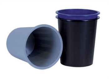 Papírkosár, 14 liter, DONAU, kék (D305K)