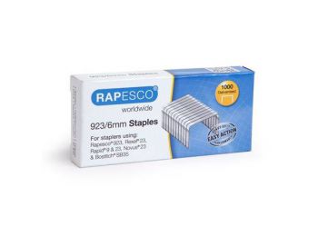 Tűzőkapocs, 923/6, erős, RAPESCO (IRS1235)