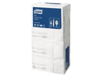 Szalvéta, 1/8 hajtogatott, 3 rétegű, 39x40 cm, TORK Soft 