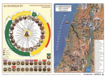 Könyökalátét, kétoldalas, A3, STIEFEL Katolikus egyház