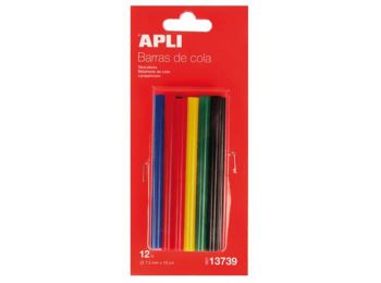 Ragasztó stick, színes, APLI (LCA13739)