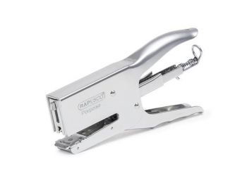 Tűzőgép, 24/6-8, 26/6-8, 45 lap, fém, RAPESCO Porpoise, 