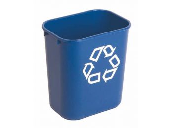 Szelektív hulladékgyűjtő, műanyag, 27 l, RUBBERMAID, k�