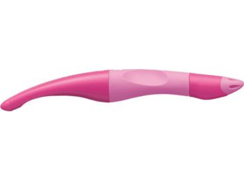 Rollertoll, 0,5 mm, balkezes, rózsaszín tolltest, STABILO 