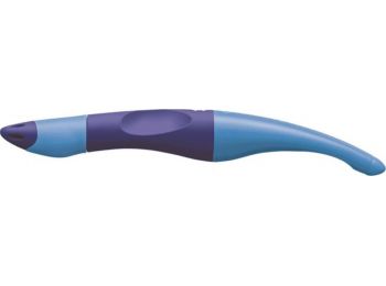 Rollertoll, 0,5 mm, jobbkezes, kék tolltest, STABILO EasyOr