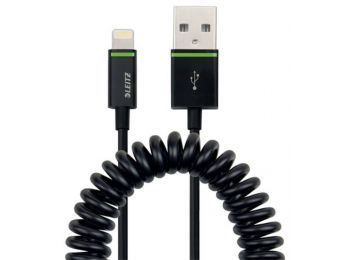 USB kábel, iPhone/iPod/iPad készülékhez, 1 m, lightning,