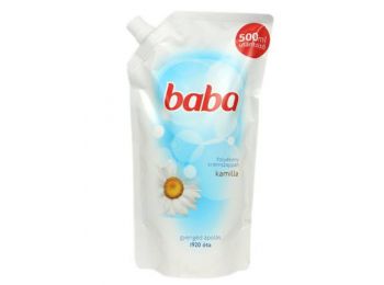 Folyékony szappan utántöltő, 0,5 l, BABA, kamilla (KHT453)