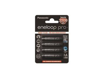 Tölthető elem, AA ceruza, 4x2500 mAh, PANASONIC Eneloop PR