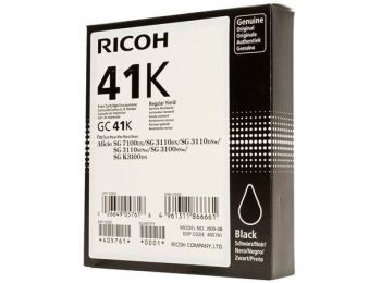 405761 Gélpatron SG 2100N, SG 3100SNw nyomtatókhoz, RICOH Type GC41K, fekete, 2,5k (TORGC41B)