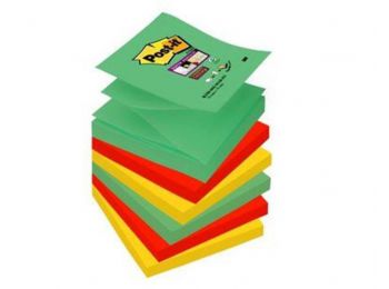 Öntapadó jegyzettömb, Z, 76x76 mm, 6x90 lap, 3M POSTIT, S