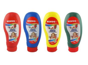 Ujjfesték, KORES Dedi Kolor, 4 féle szín (IK72524)