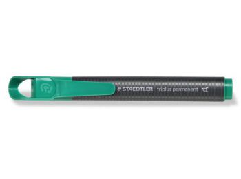 Alkoholos marker, 3-5 mm, vágott, STAEDTLER Triplus, zöld (TS35505)