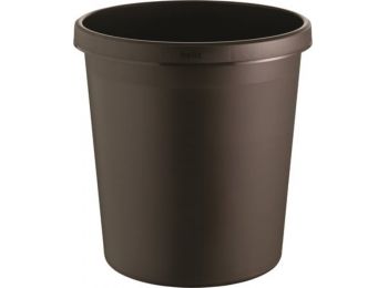 Papírkosár, 18 liter, HELIT, barna (INH6105875)