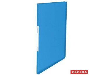 Bemutatómappa, 20 zsebes, A4, ESSELTE Vivida, kék (E623990