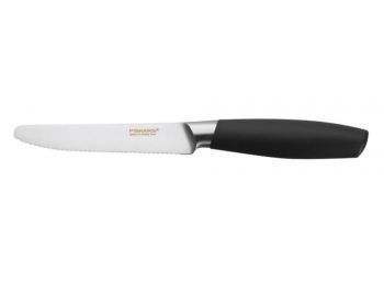 Paradicsomszeletelő kés, 11 cm, FISKARS Functional Form +, fekete (IF200175)