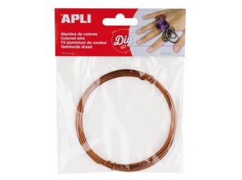 Drót, színes, APLI Creative, bronz (LCA14100)