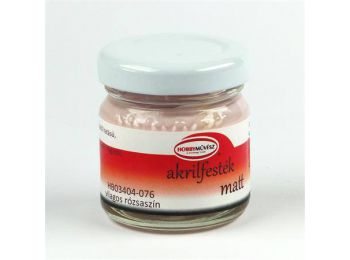 Akrilfesték, 40 ml, matt, világos rózsaszín (HM4076)
