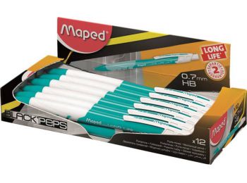 Nyomósirón, 0,7 mm, MAPED Long Life, kék (IMA564130)