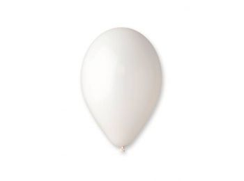 Léggömb, 30 cm, fehér (PT1101)
