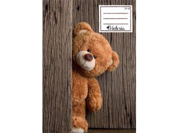 Füzet, tűzött, A5, kockás, 32 lap, VICTORIA, Kukucs Mack