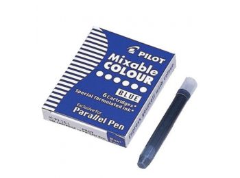 Töltőtoll patron, PILOT Parallel Pen, kék (PICPS6L)