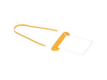 Lefűzőklip, műanyag, 100 mm, FELLOWES, Bankers Box®, sá